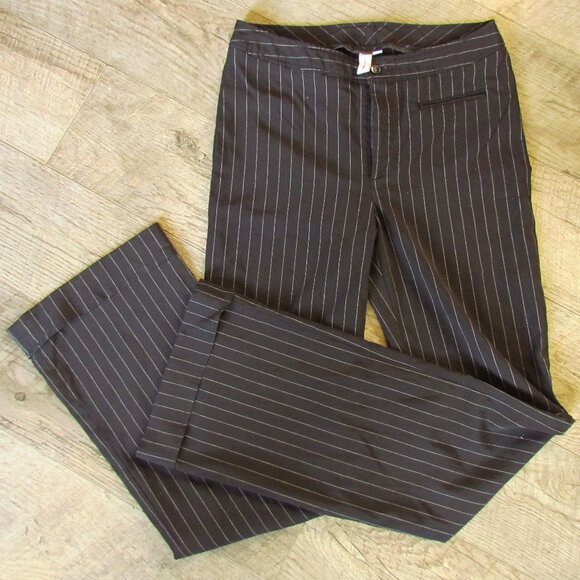 Suzy Shier Vintage y2k Effortless Pinstripe Trousers - Picture 1 of 6